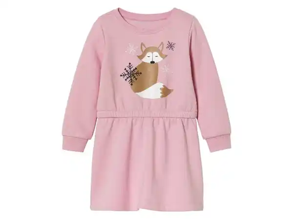 Bild 2 von lupilu® Kleinkinder Sweatkleid, mit hohem Baumwollanteil