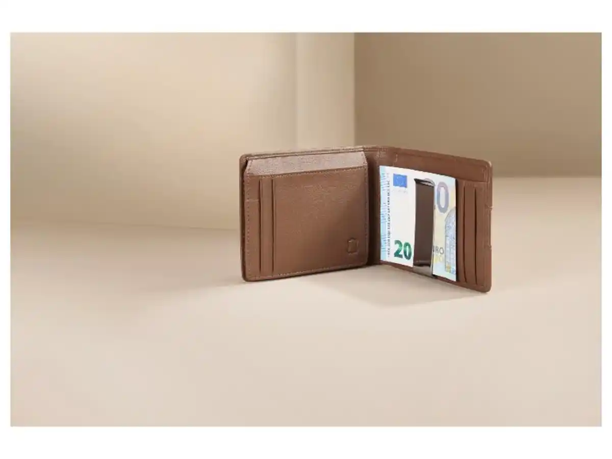 Bild 3 von LIVERGY® Herren Magic Wallet \ Leder-Geldbörse aus Leder