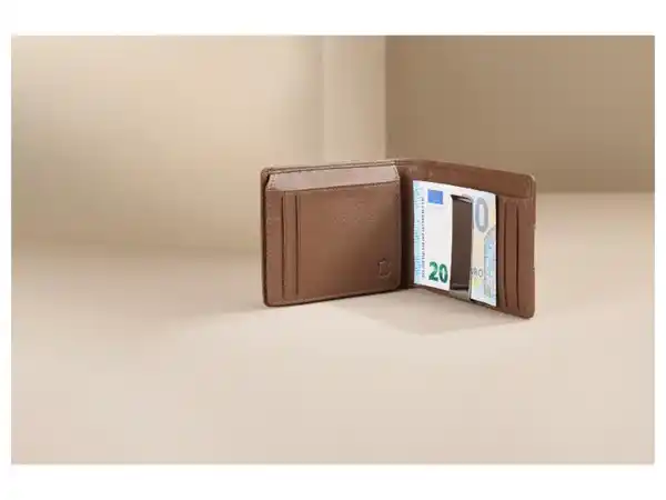 Bild 3 von LIVERGY® Herren Magic Wallet \ Leder-Geldbörse aus Leder