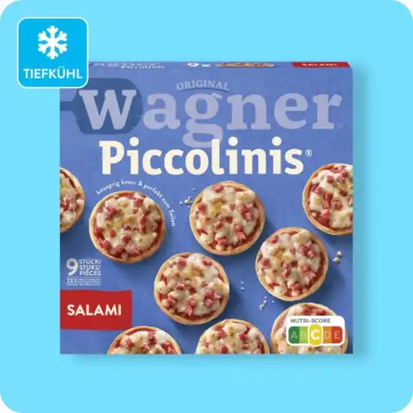 Bild 1 von ORIGINAL WAGNER Piccolinis, Salami oder Spinat