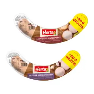 HERTA Fleischwurst 550g