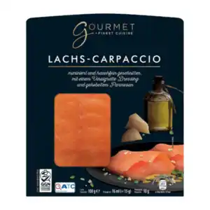 GOURMET FINEST CUISINE Lachs-Carpaccio 125g