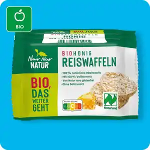 NUR NUR NATUR Bio-Honig-Reiswaffeln, Naturland-zertifiziert