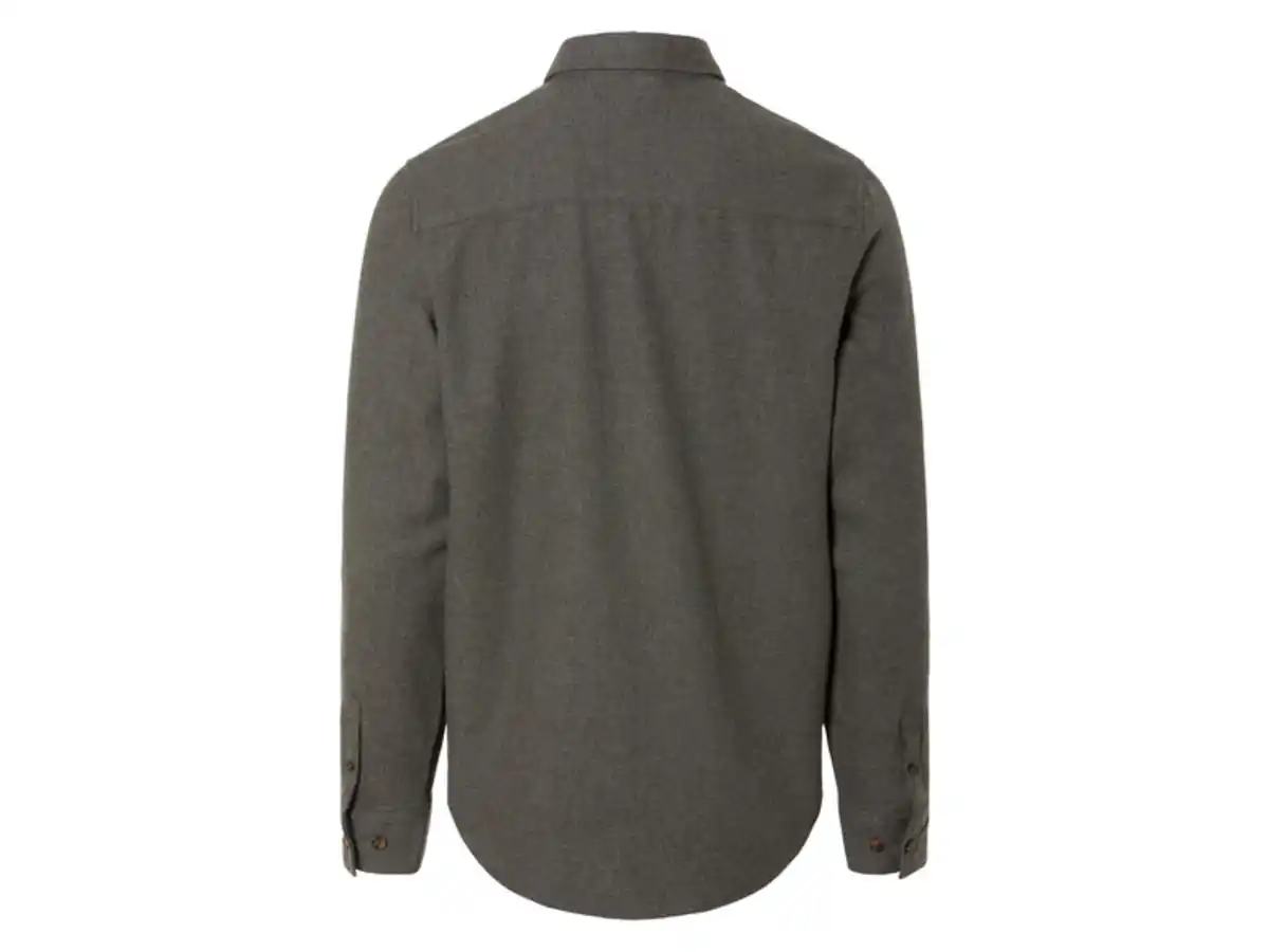 Bild 3 von LIVERGY® Herren Flanellhemd, mit Button-down-Kragen