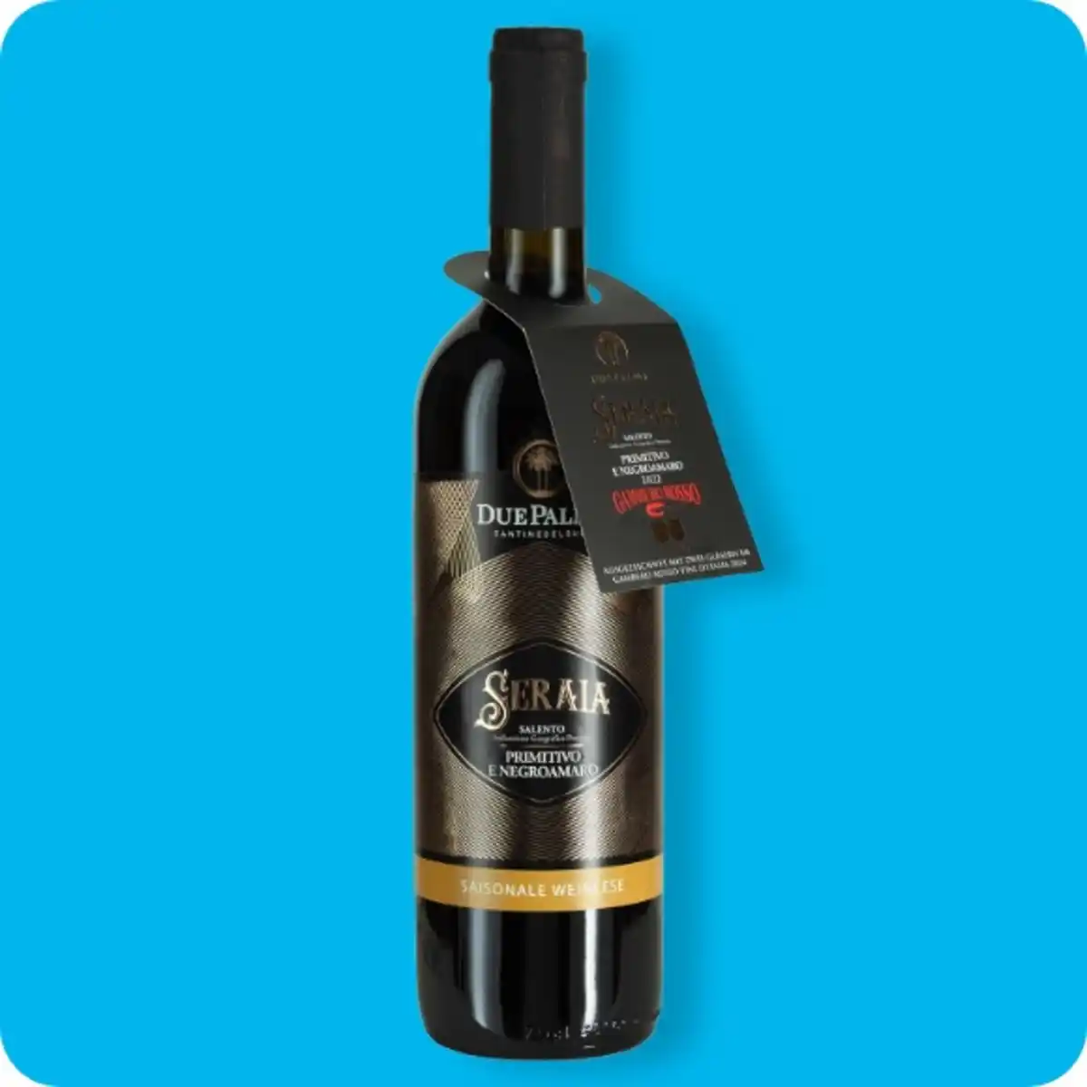 Bild 1 von   2022 Due Palme – Seraia Primitivo e Negroamaro Salento IGP, Italien