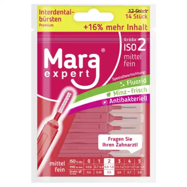 Bild 1 von Mara Expert Interdentalbürsten oder Mara Expert Paromed 6 Kräuter Zahncreme