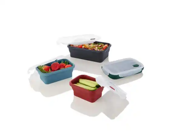 Bild 4 von LIVARNO home Frischhaltedosen faltbar Silikon