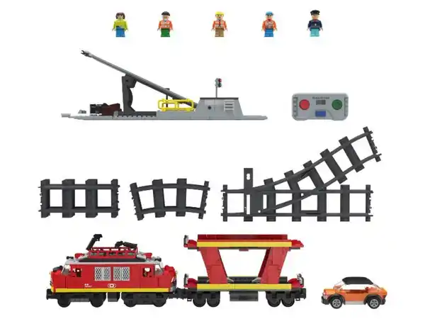 Bild 3 von Playtive Clippys Güter- oder Passagierzug, 5+