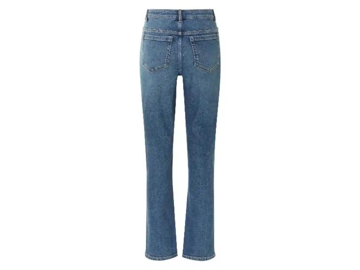 Bild 3 von esmara® Damen Jeans, Straight Fit, mit hoher Leibhöhe
