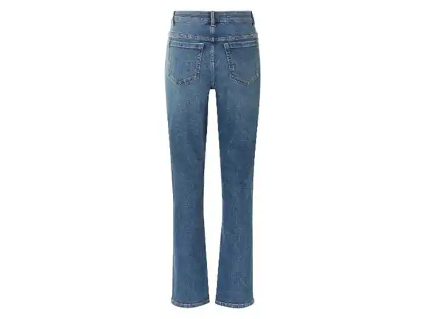 Bild 3 von esmara® Damen Jeans, Straight Fit, mit hoher Leibhöhe