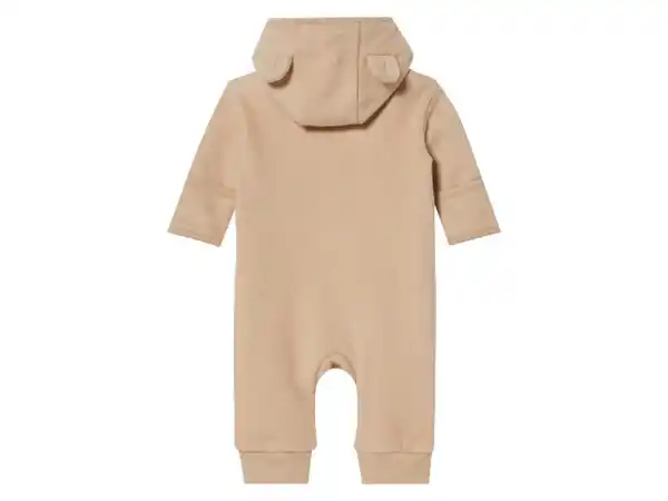 Bild 3 von lupilu® Baby-Fleece-Overall, Kapuze mit Öhrchen-Applikation