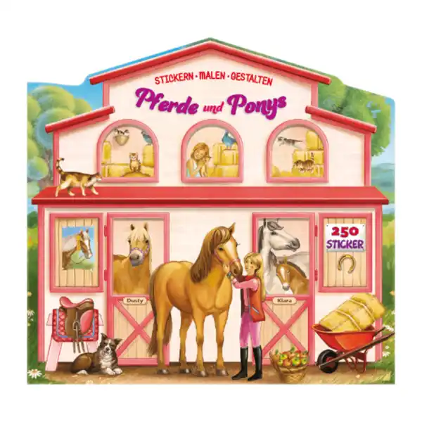 Bild 3 von Stickermalbuch