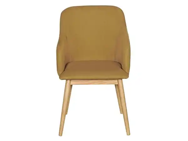 Bild 3 von Wohnling Wohnling Esszimmerstuhl »Skandi«, hohe Armlehnen, Retro-Design, mit Holzbeinen