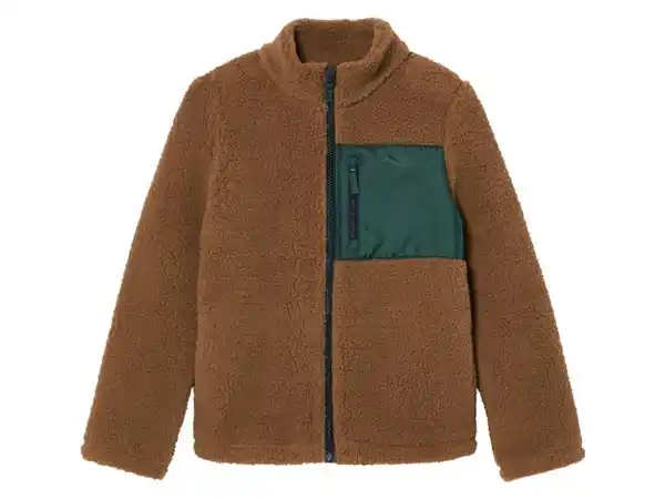 Bild 2 von pepperts!® Kinder Jungen-Fleecejacke, mit Reißverschluss-Brusttasche