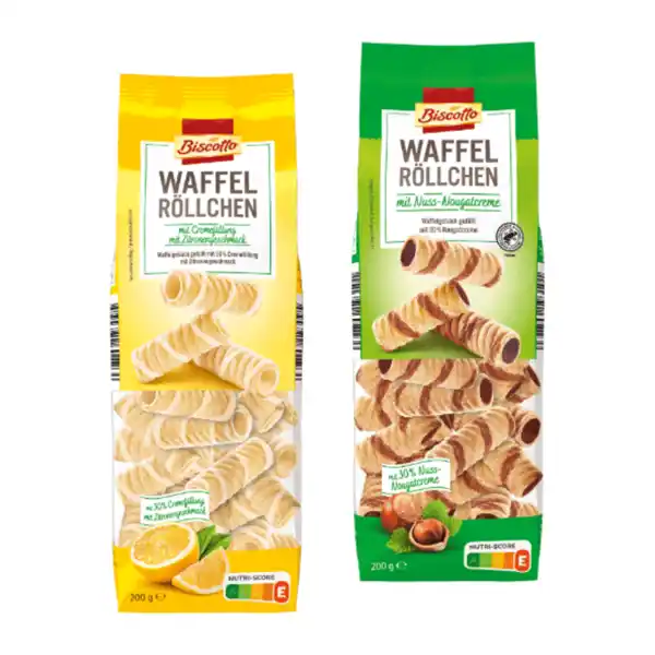 Bild 1 von BISCOTTO Waffelröllchen 200g