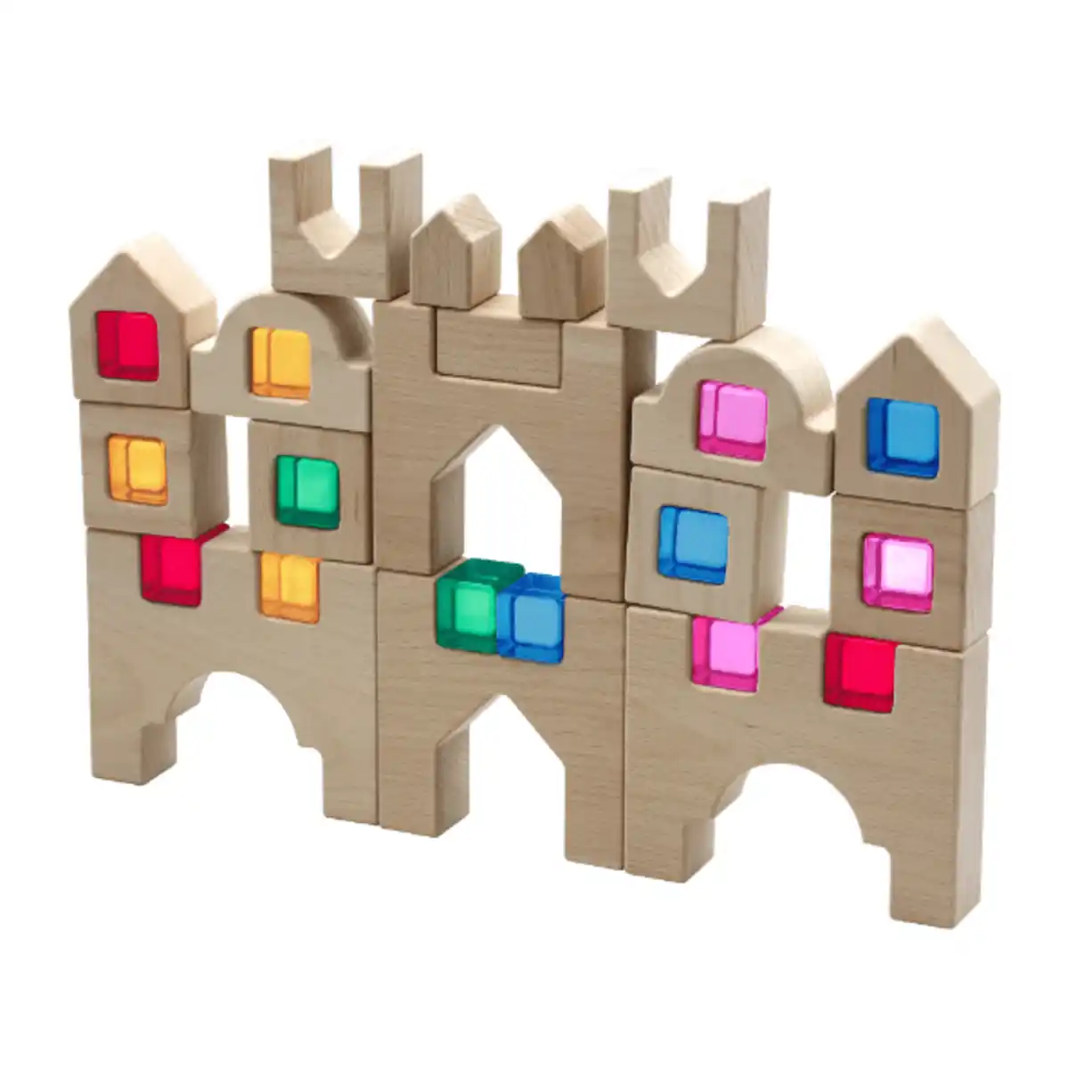 Bild 4 von PLAYLAND Sensorische Holz-Bausteine