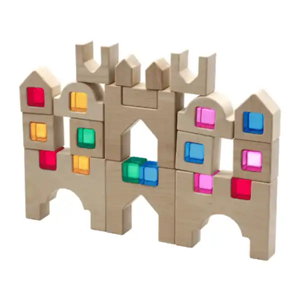 Bild 4 von PLAYLAND Sensorische Holz-Bausteine