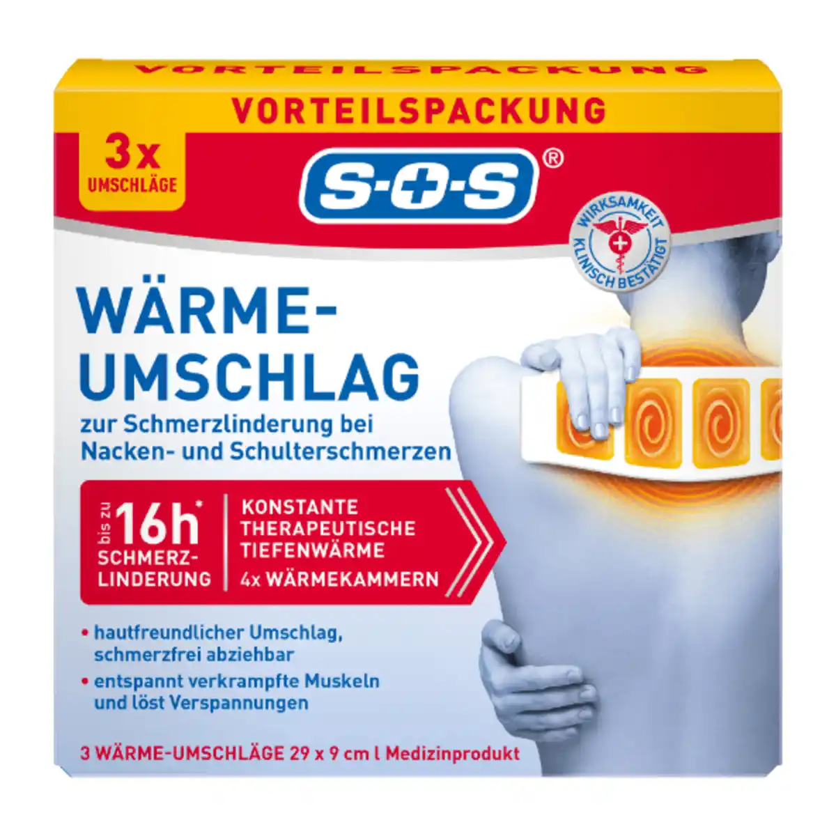 Bild 2 von SOS Wärme-Umschlag / -Pflaster / -Gürtel
