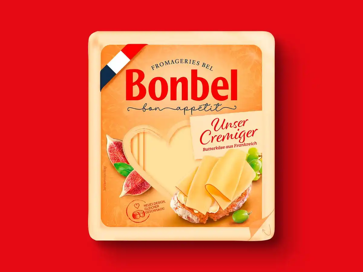Bild 1 von Bonbel "Unser Cremiger" Butterkäse,  100 g