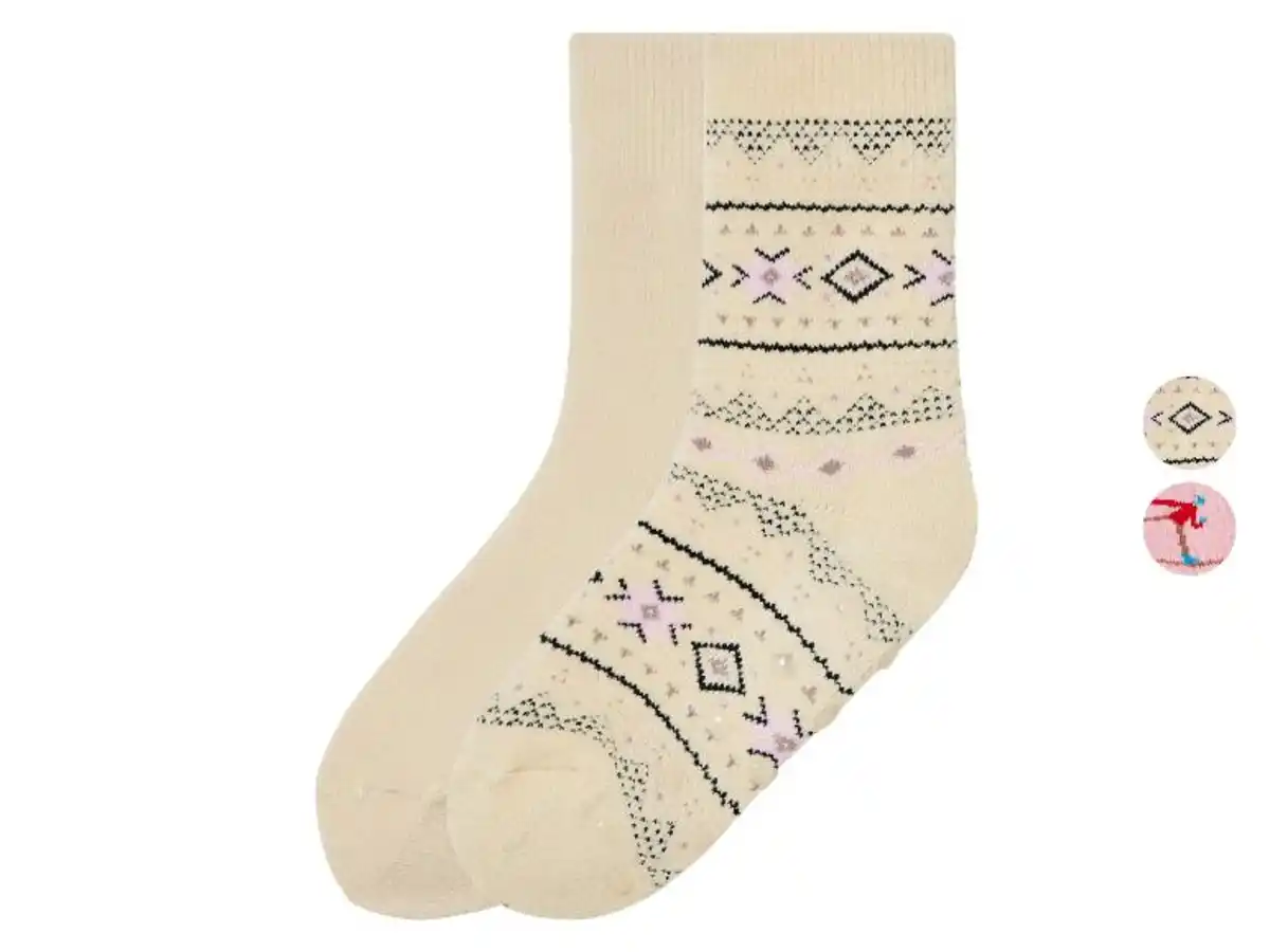 Bild 1 von pepperts!® Kinder Thermosocken, 2 Paar, mit Silikonnoppen