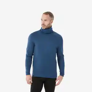 Skiunterwäsche Funktionsshirt Herren Rollkragen - BL 520 dunkelblau