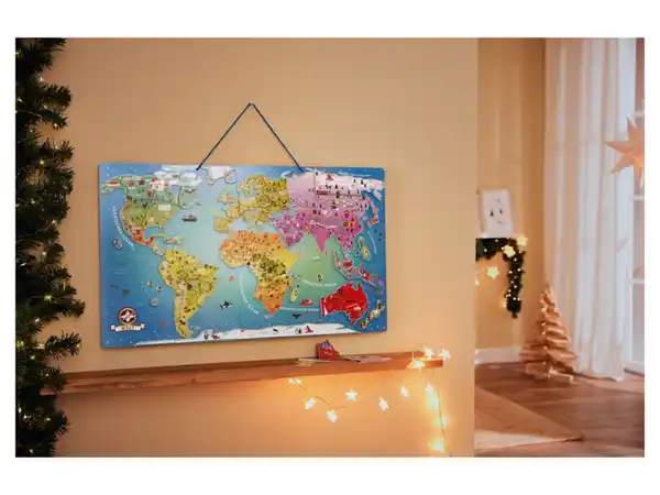 Bild 4 von Playtive Magnetische Weltkarte / Europakarte (Achtung LV: OSDE/CZ/NL/PL/SK)