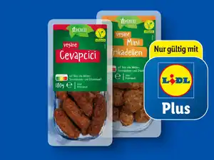 Vemondo Vegane Mini Frikadellen/Cevapcici,  180 g