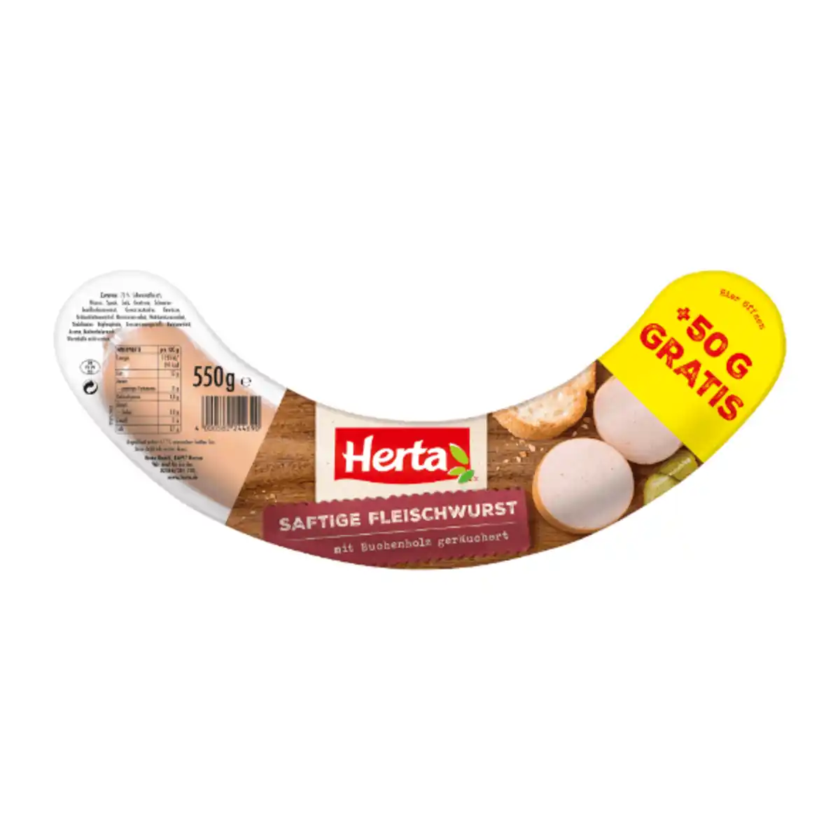 Bild 2 von HERTA Fleischwurst 550g