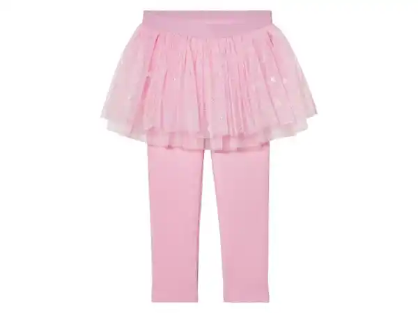 Bild 2 von lupilu® Kinder Tüllrock mit Leggings und Metallic-Print