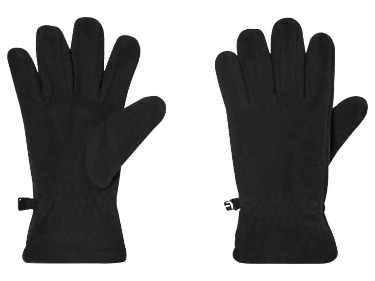 Bild 3 von esmara® Damen Fleecehandschuhe, Gummizug am Handgelenk