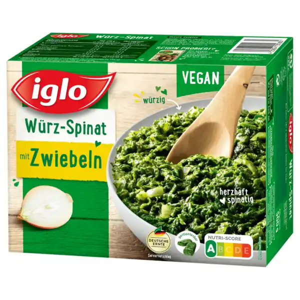 Bild 1 von Iglo Würz-Spinat