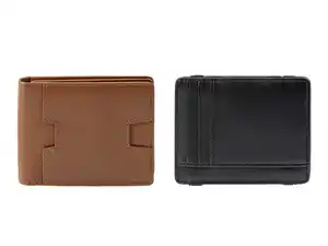 LIVERGY® Herren Magic Wallet \ Leder-Geldbörse aus Leder