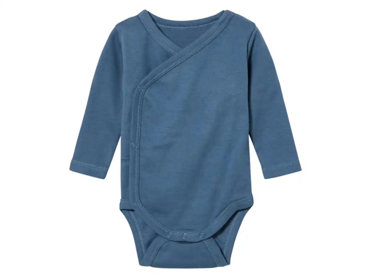 Bild 4 von lupilu® Baby-Wickelbodys, 3 Stück, aus reiner Bio-Baumwolle