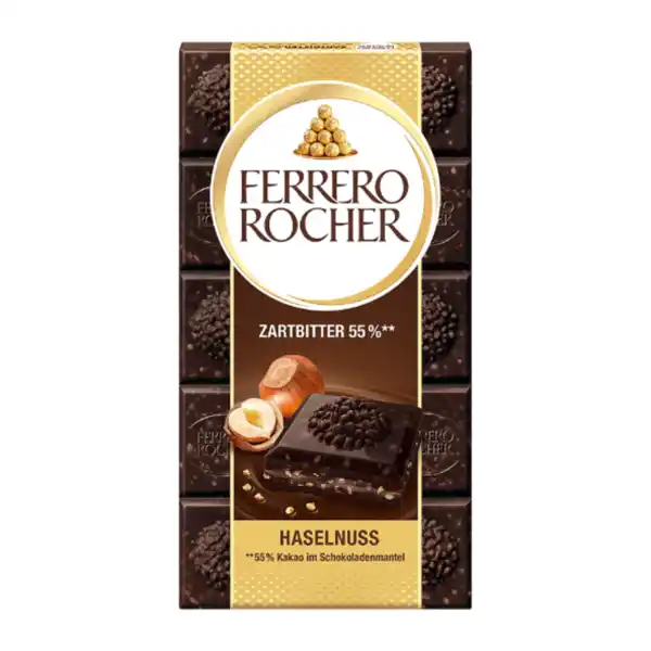 Bild 1 von FERRERO Rocher Tafelschokolade 90g