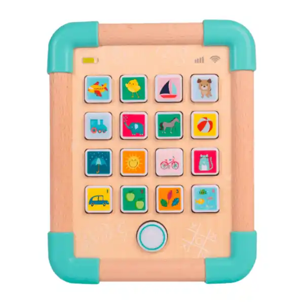 Bild 2 von PLAYLAND Holz-Lerntablet