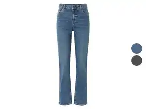 esmara® Damen Jeans, Straight Fit, mit hoher Leibhöhe