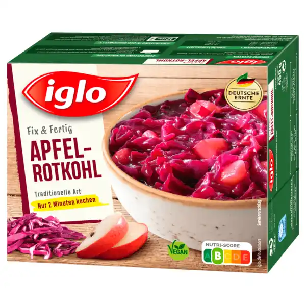 Bild 1 von Iglo Apfel-Rotkohl