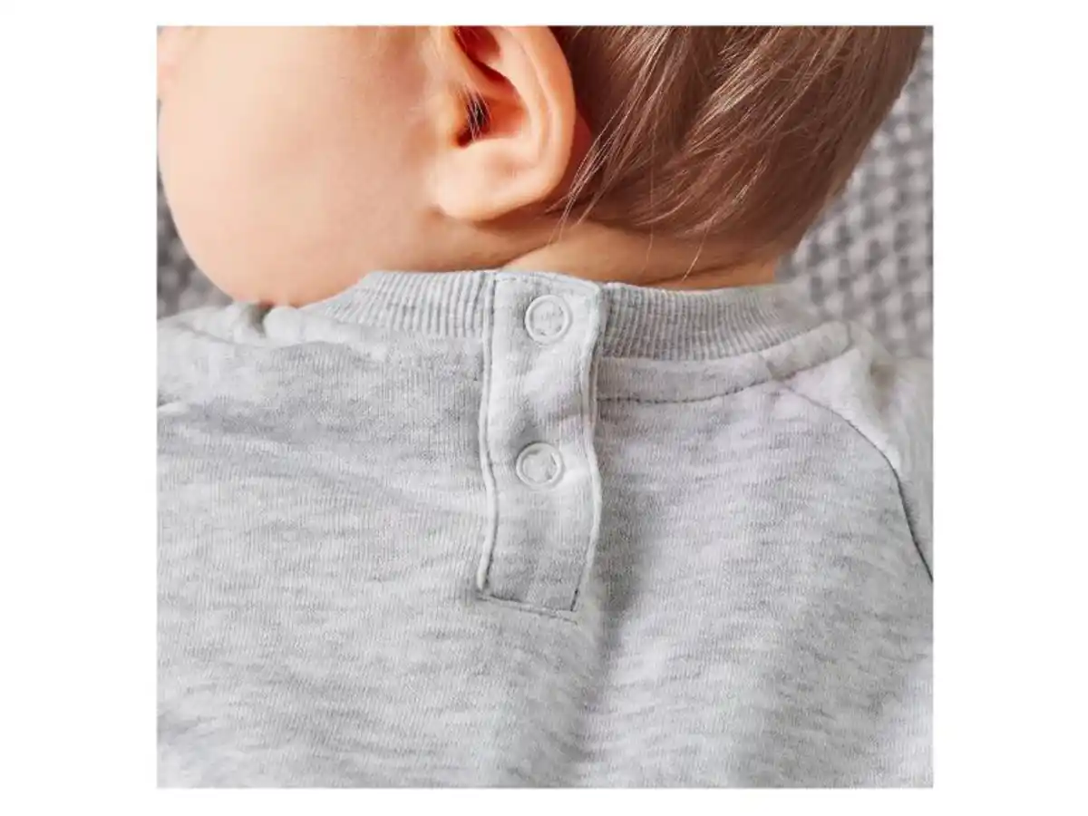 Bild 4 von lupilu® Baby-Plüsch-Pullover, mit niedlicher Stickerei