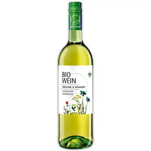 Bild 1 von Riesling-Rivaner Rheinhessen halbtrocken 0,75l