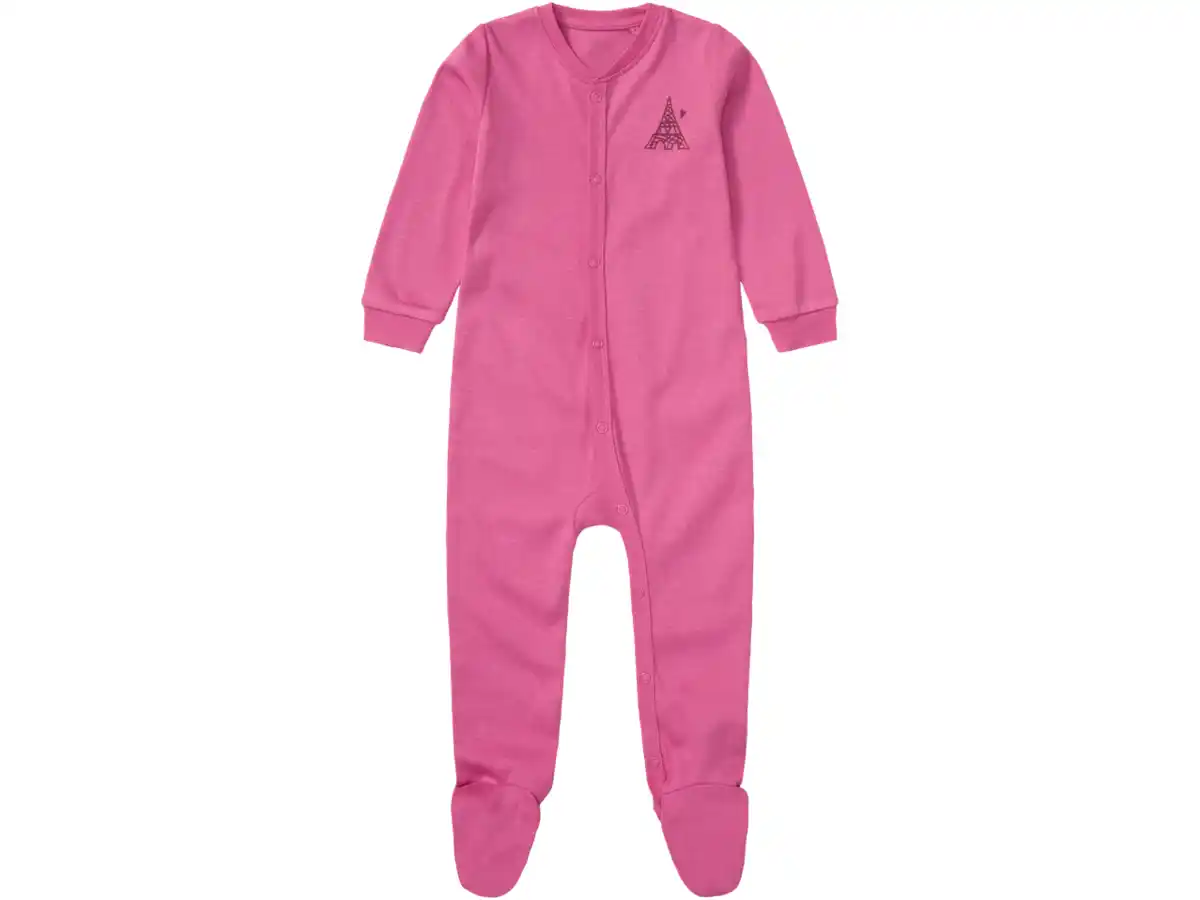 Bild 2 von lupilu® 3 Baby-Schlafoveralls