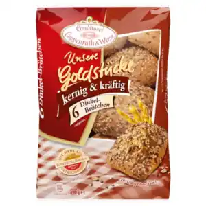 Coppenrath & Wiese Unsere Goldstücke Dinkelbrötchen,