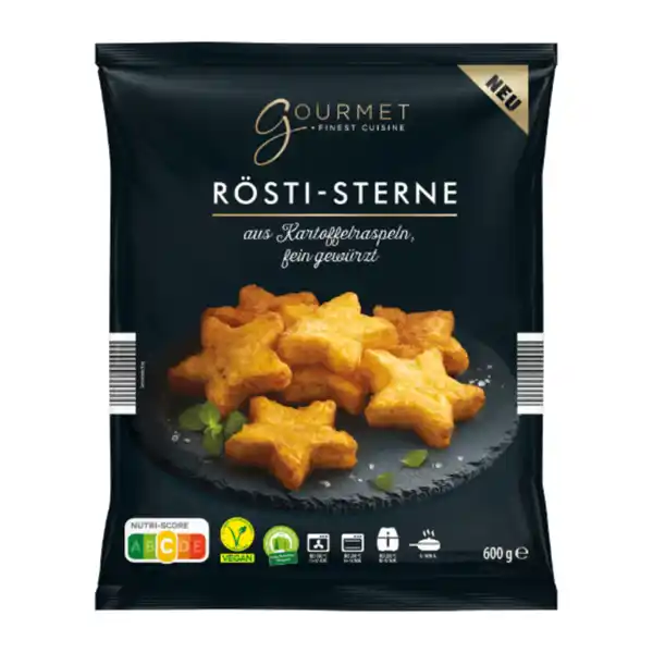 Bild 1 von GOURMET FINEST CUISINE Rösti-Sterne 600g