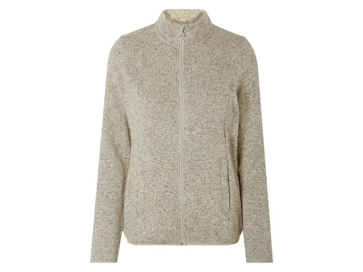 Bild 2 von esmara® Damen Strickfleece-Jacke mit Reißverschluss