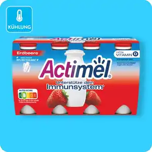 ACTIMEL®  DANONE, Erdbeere oder Multifrucht