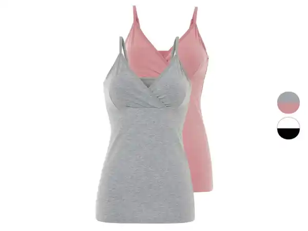 Bild 1 von esmara® Damen Still-Tops, 2 Stück, mit Bio-Baumwolle