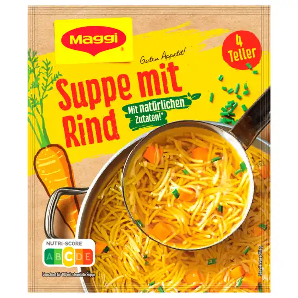 Bild 1 von Maggi Guten Appetit Suppe mit Rind