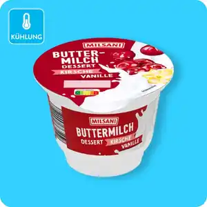 MILSANI Buttermilchdessert, versch. Sorten