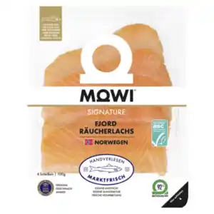 MOWI Friluft Lachs Rodbet, Fjord Räucherlachs