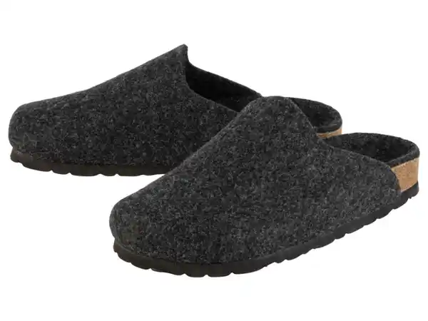 Bild 2 von LIVERGY® Herren Filzclogs, anatomisch vorgeformtes Fußbett