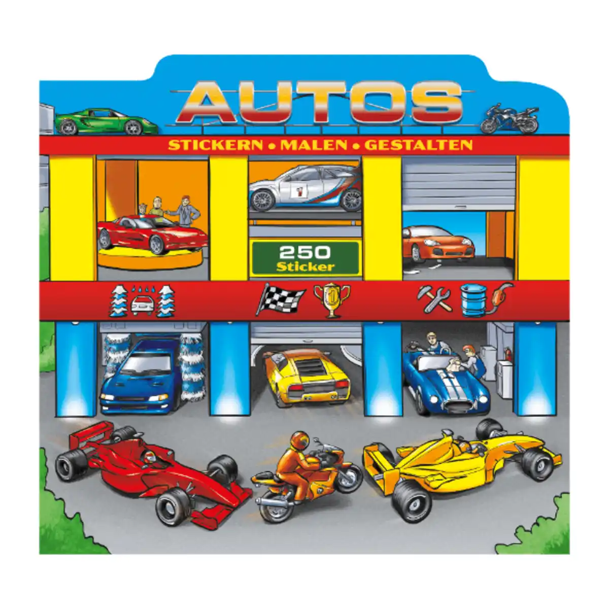 Bild 4 von Stickermalbuch